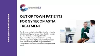 Best Gynecomastia Treatment for Out of Town Patients - Gynecomastia LA