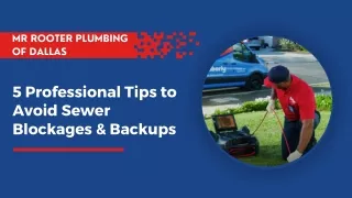 5 Professional Tips to Avoid Sewer Blockages & Backups