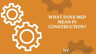 What Does MEP Mean in Construction