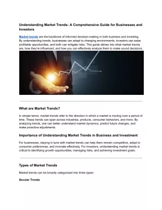 Understanding Market Trends_ A Comprehensive Guide for Businesses and Investors