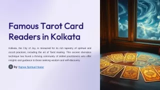 Famous Tarot Card Readers in Kolkata