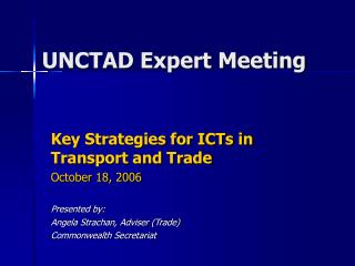 UNCTAD Expert Meeting