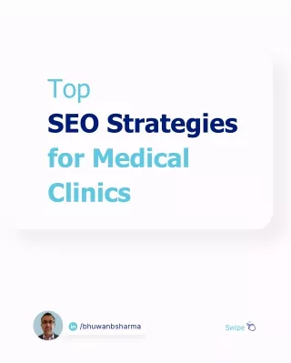 Top SEO Strategies for Medical  Clinics