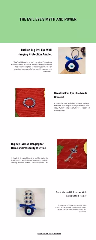 The Evil Eye's Myth and Power
