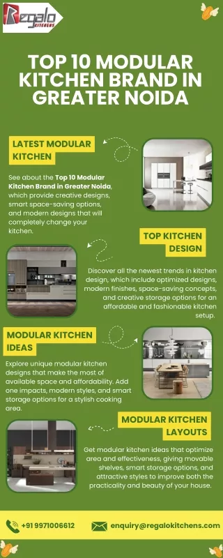 Top 10 Modular Kitchen Brand in Greater Noida