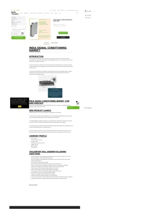 The Future of Signal Conditioning: The India Market Reports