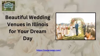 Beautiful Wedding Venues in Illinois for Your Dream Day