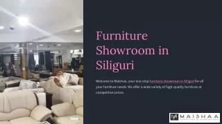 Discover Quality at Siliguri’s Leading Furniture Showroom