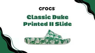 Buy Classic Duke Printed II Slide Online In India