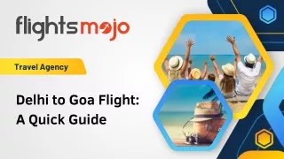 Delhi to Goa Flight A Quick Guide