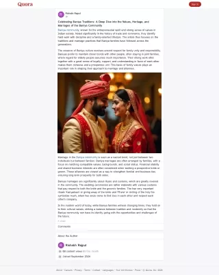 Celebrating Baniya Traditions: A Deep Dive into the Values, Heritage, and Marria