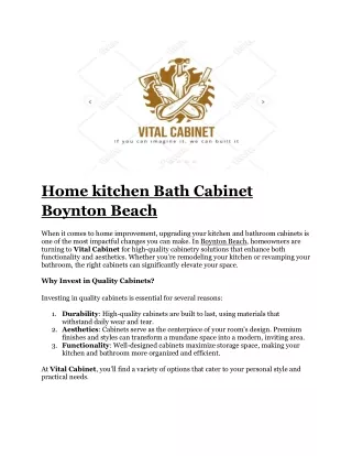 Kitchen Cabinet Store