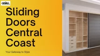 Sliding Doors Central Coast