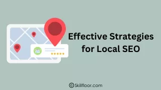 Effective Strategies for Local SEO