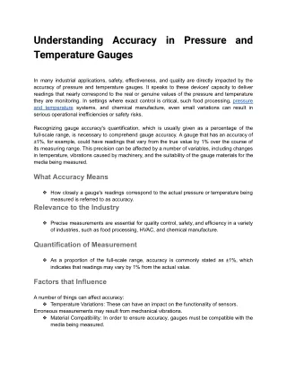 Understanding Accuracy in Pressure and Temperature Gauges (1)