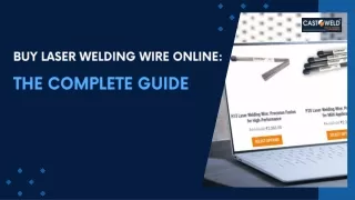 Buy Laser Welding Wire Online The Complete Guide