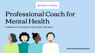 How Life Coaches Can Improve Mental Health? - Hope to Healing