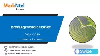 Israel Agrivoltaic Market Research Report Forecast (2024-2030)