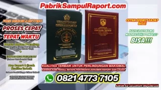 0821-4773-7105 Toko Penjual Map Raport Sampul Ijazah SMP Islam Terpadu di Timor Tengah Utara