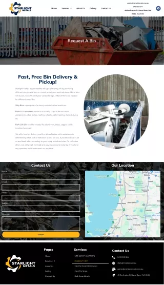 Fast, Free Bin Delivery & Pickup!