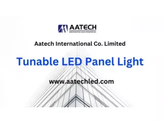 Tunable LED Panel Light - Aatechled.com