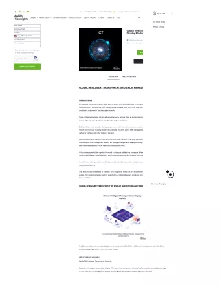 Global Intelligent Transportation Display Market