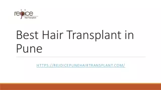 Best Hair Transplant in Pune