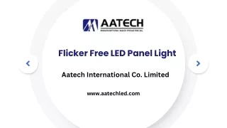 Flicker Free LED Panel Light - Aatechled.com