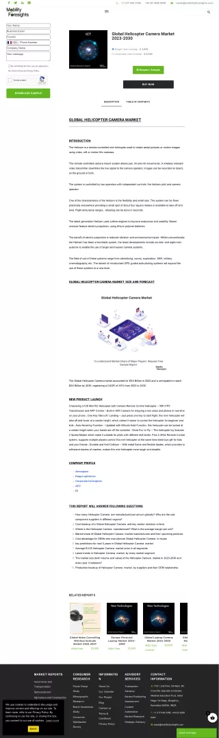 Global Helicopter Camera Market