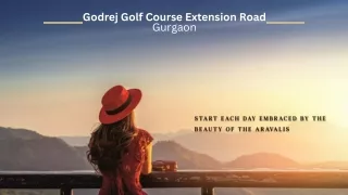 Godrej Golf Course Extension Road PDF