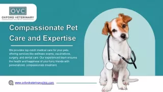 Compassionate Pet Care and Expertise