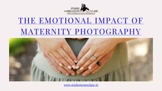 The Emotional Impact of Maternity Photography Embracing the Journey of Motherhood