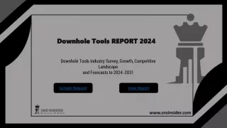 Downhole Tools  Market : A Look at the Key Applications and Technologies