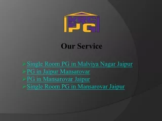Find Your Perfect Single Room PG in Mansarovar, Jaipur