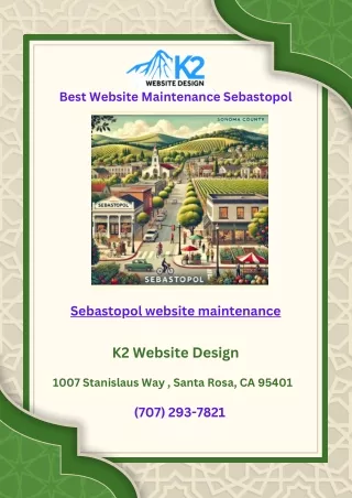 Best Website Maintenance Sebastopol