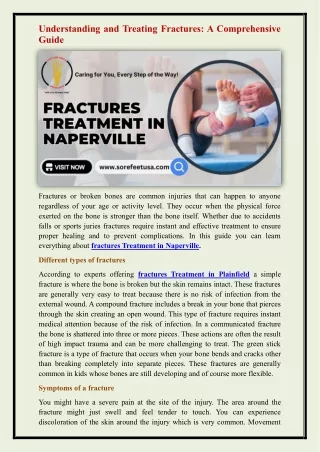 fractures Treatment in Naperville