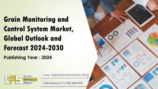 Grain Monitoring and Control System Market, Global Outlook and Forecast 2024-2030