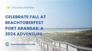 Celebrate Fall at Beachtoberfest Port Aransas A 2024 Adventure