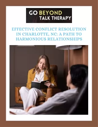 Resolve Conflicts Easily with Professional Help in Charlotte, NC