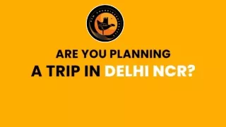 We are here for all your Delhi trip needs, starting your journey from Chandigarh. Let us make your travel experience sea