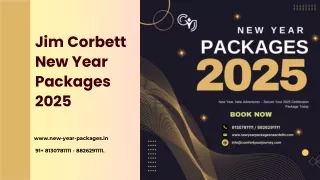 Kickstart 2025 with Epic Jim Corbett New Year Adventures with CYJ