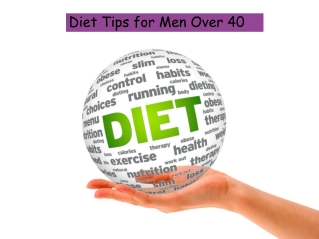 Diet Tips for Men Over 40