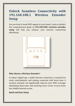 Enhance Your Home Network Today!