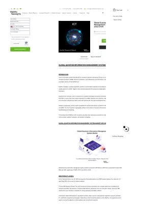 Quantum-information-management-system market trends and reports