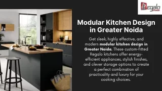 MODULAR KITCHEN DESIGN IN GREATER NOIDA
