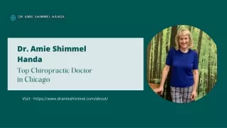 Top Chiropractic Doctor in Chicago