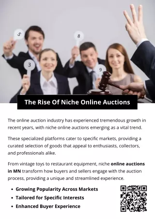 The Rise Of Niche Online Auctions