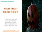 Youth Ideas - Sleepy Hollow