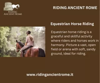 Equestrian Horse Riding: Embrace the Art of Riding and Connection with Horses