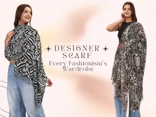 Elevate Your Style with Mini Apparels Designer Scarves